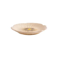 Poppy Plate Ø 21 cm, beige
