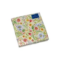 Påskeservietter med blomster