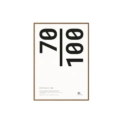Ramme, dark oak