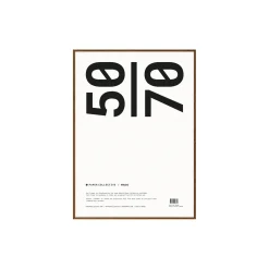 Ramme, dark oak