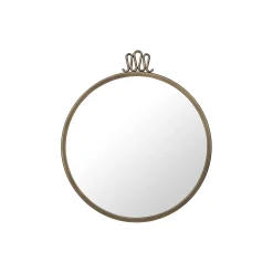 Randaccio Wall Mirror, antique brass