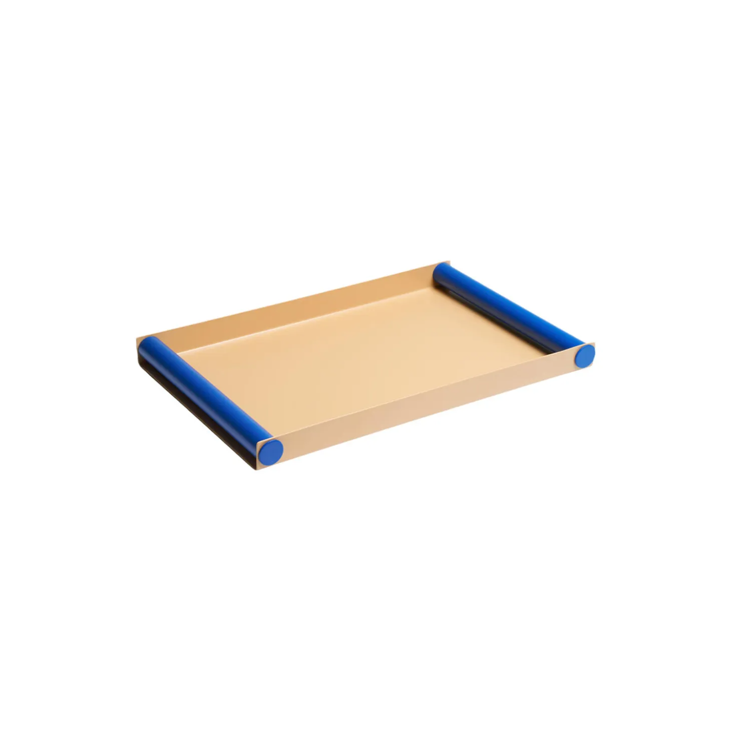 Ray Bakke large, beige/cobalt blue