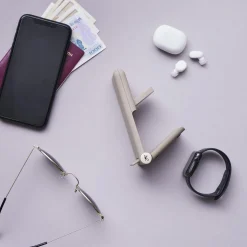 reCHARGE + trådløs powerbank, ivory sand
