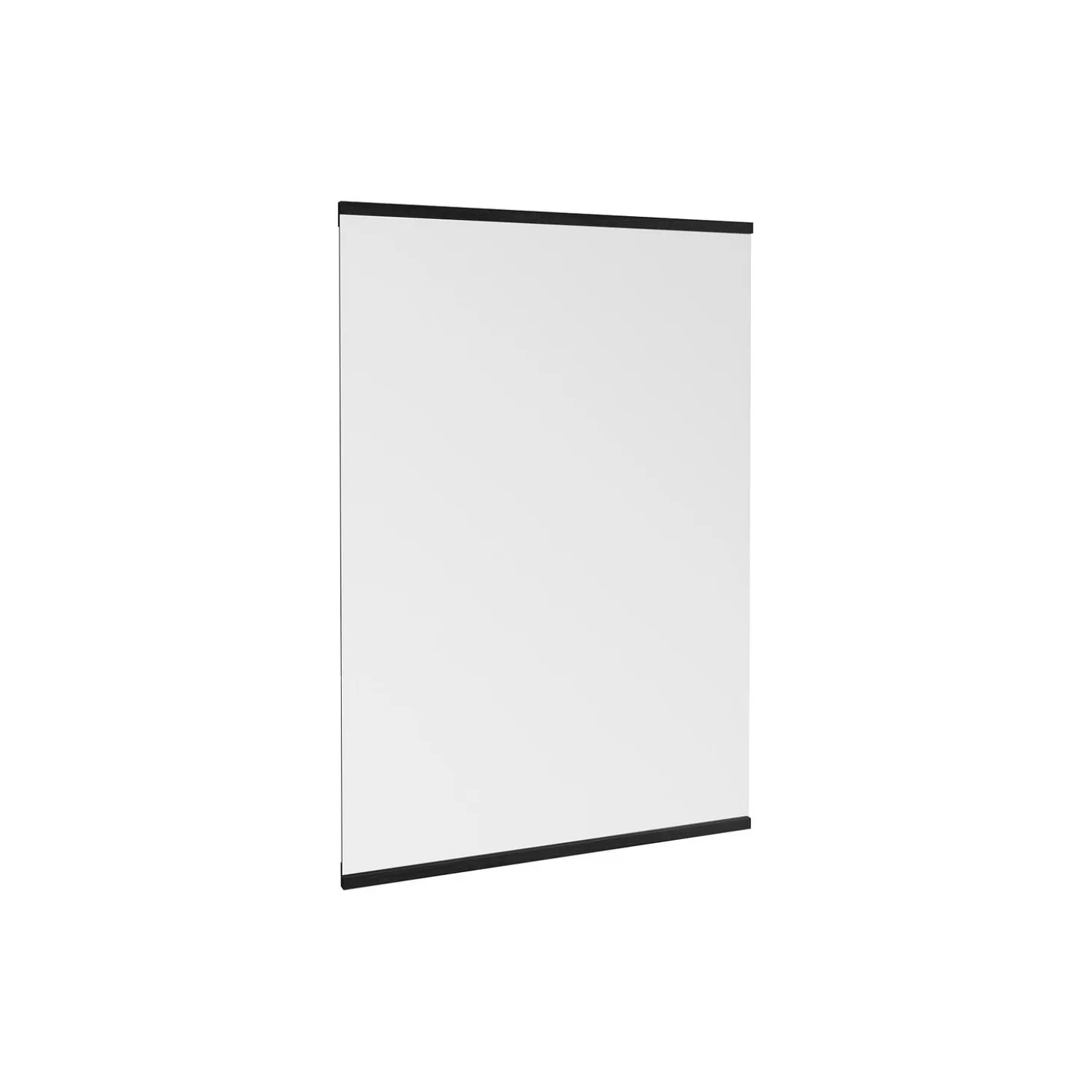 Rectangular Wall Mirror, black