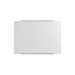 Rectangular Wall Mirror, oak