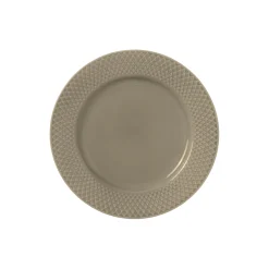Rhombe Earth Frokosttallerken Ø 23 cm, clay
