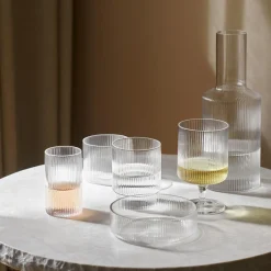 Ripple Serving Bowls 4 pcs