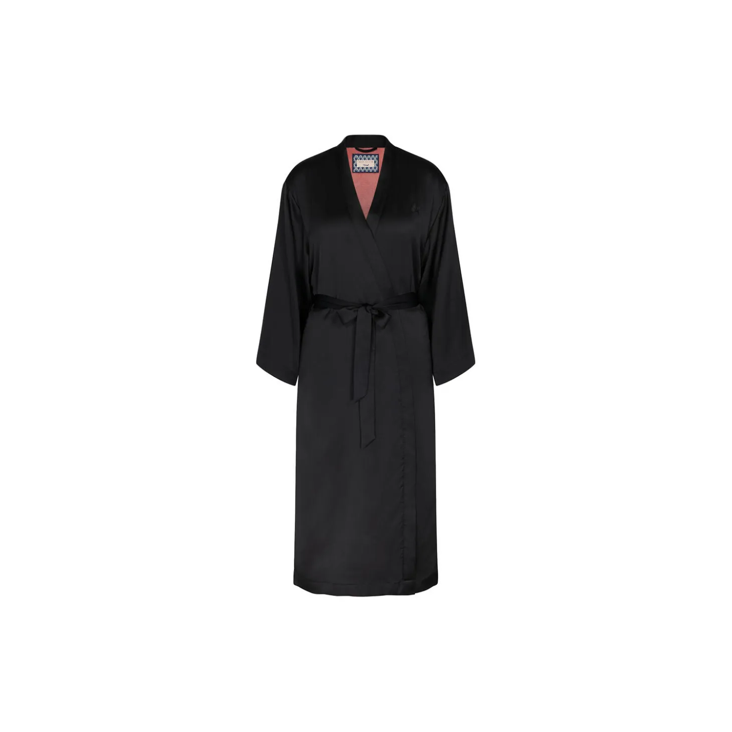 Robes Satin Robe 01, black