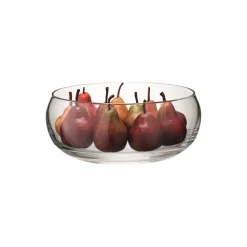 Serve glasskål