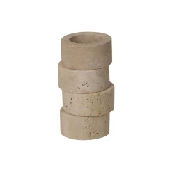 Servietringe 4 stk., sand