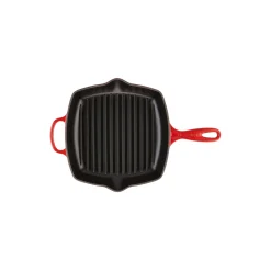 Signature Kvadratisk grillpande, cerise