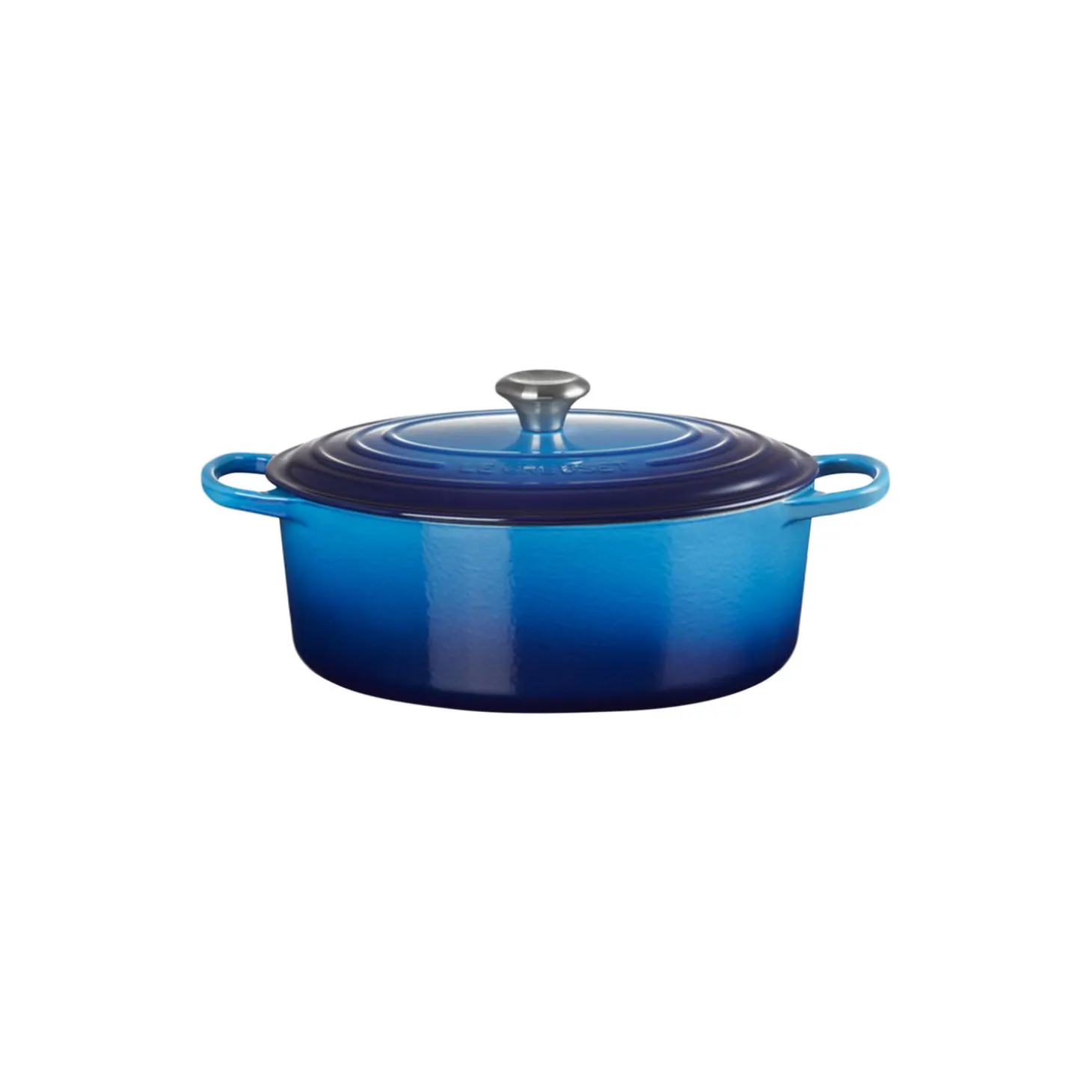Signature oval gryde 6,3 L, azure blue
