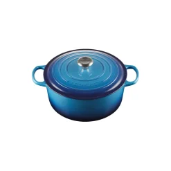 Signature rund gryde Ø 28 cm, azure blue