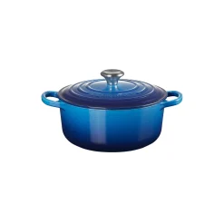 Signature rund gryde Ø 20 cm, azure blue