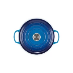 Signature rund gryde Ø 20 cm, azure blue