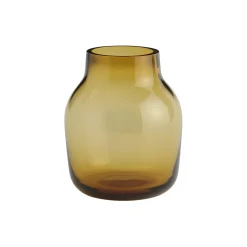 Silent Vase, burnt orange