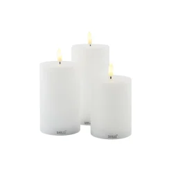 Sille genopladelige lys, white