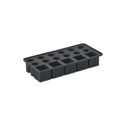 Singles isterningbakke, black