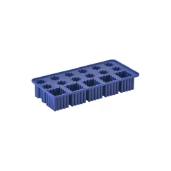 Singles isterningbakke, indigo blue