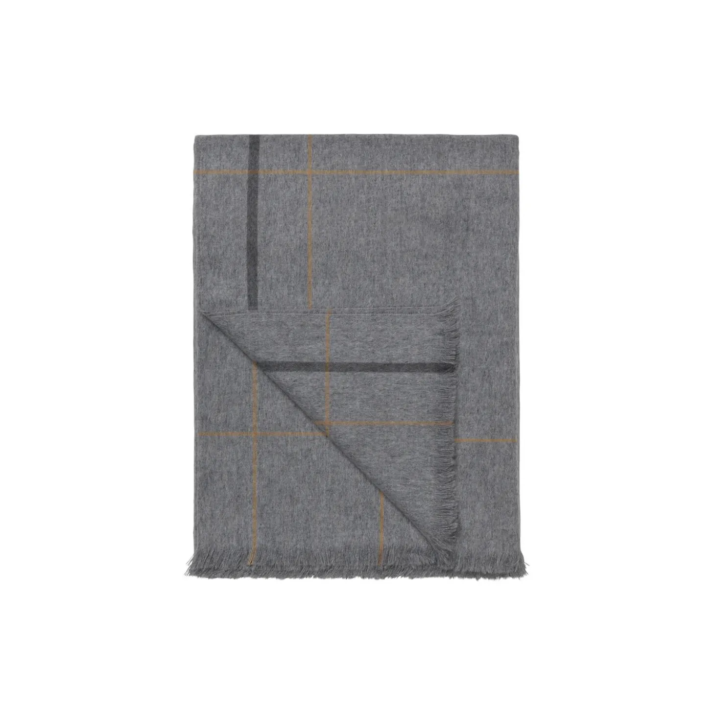 Square plaid, light grey