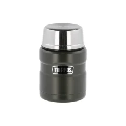 Stainless King madtermoflaske, army