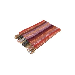 Stribet plaid, rød