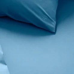 SUPIMA PERCALE fladt lagen, bright blue