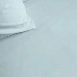 SUPIMA PERCALE fladt lagen, minimal blue