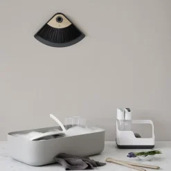 SWEEP-IT fejebakke og kost, grey