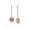 Sweet Stories Ornaments 2 stk, rose