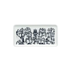 Taika aflang tallerken, sort