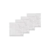 Tiles serviet, optic white