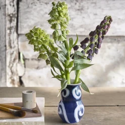 Tulle vase, blå
