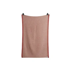 UNA Half Size Throw, light red