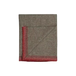 UNA Throw, green/red