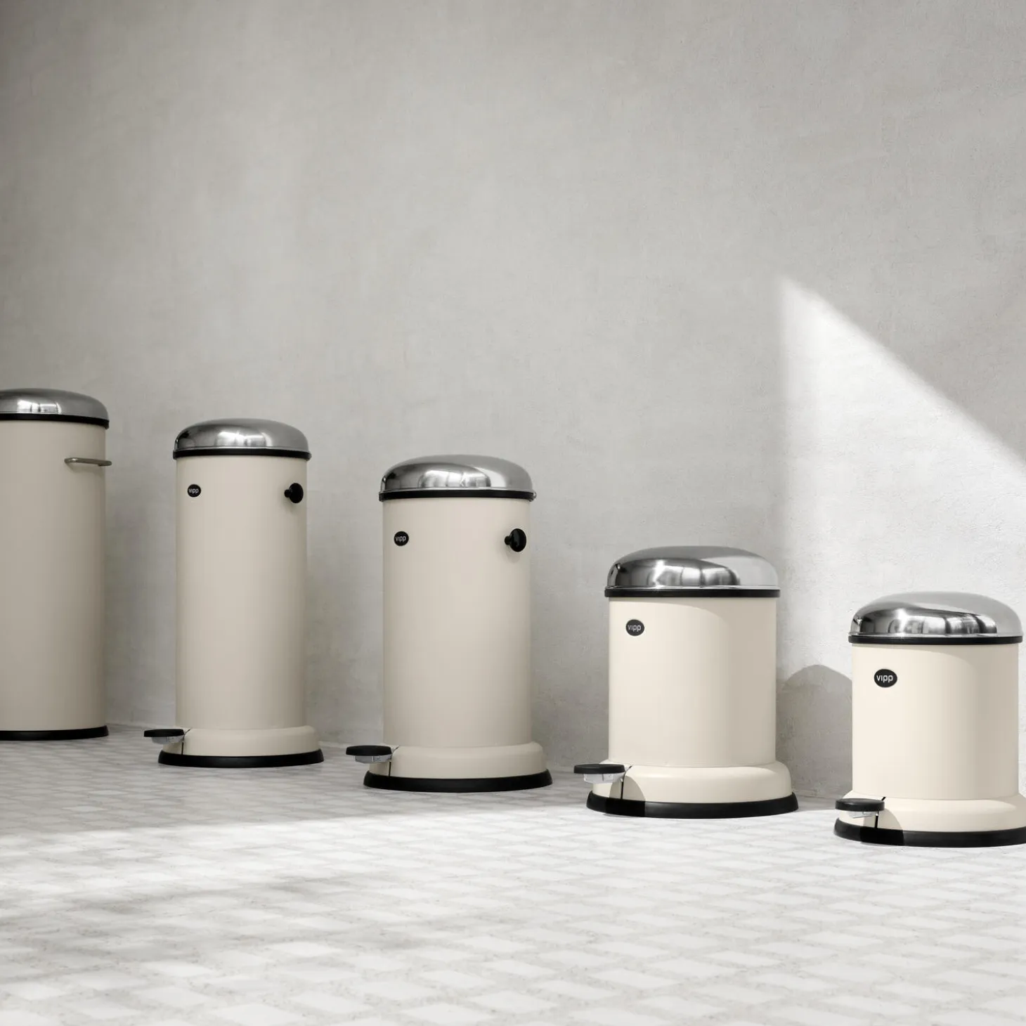 VIPP13 pedalspand, beige