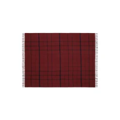 Warp and Weft plaid, 02102 embrace - beetroot/midnight