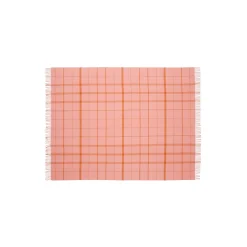 Warp and Weft plaid, 02103 love - coral/amber